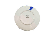 Load image into Gallery viewer, Piatto da Tavola in Ceramica Pennellata | Ø 20cm - Blu Mediterraneo