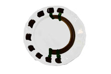 Load image into Gallery viewer, Piatto da Tavola "Sim" in Ceramica Pennellata | Ø 32cm - 3