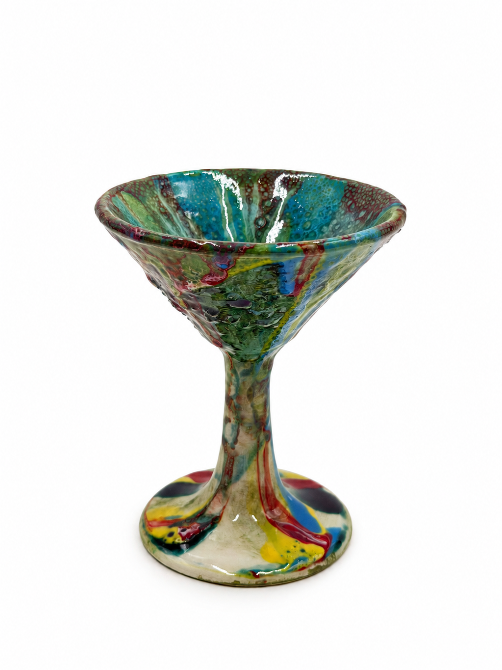 Bicchiere da Martini "CALEIDO" in Ceramica