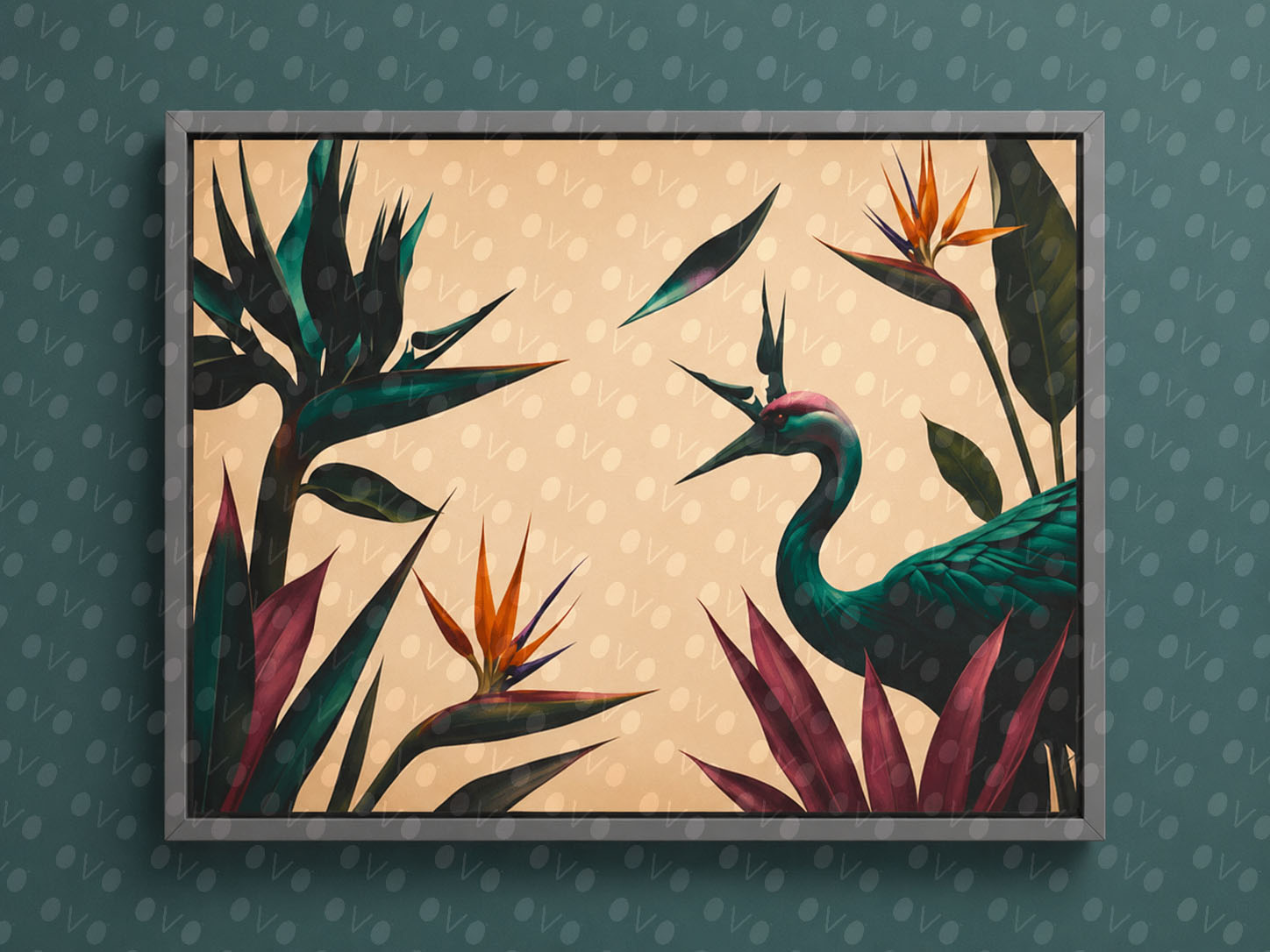Tela canvas OVO — STRELITZIA