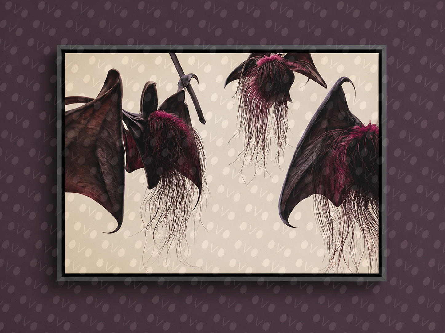 Tela canvas OVO — VELVET WINGS