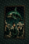 Tela canvas OVO — EMERALD LEVIATHAN