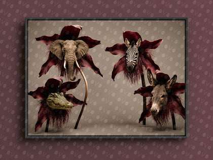 Tela canvas OVO — SAVAGE BLOOM