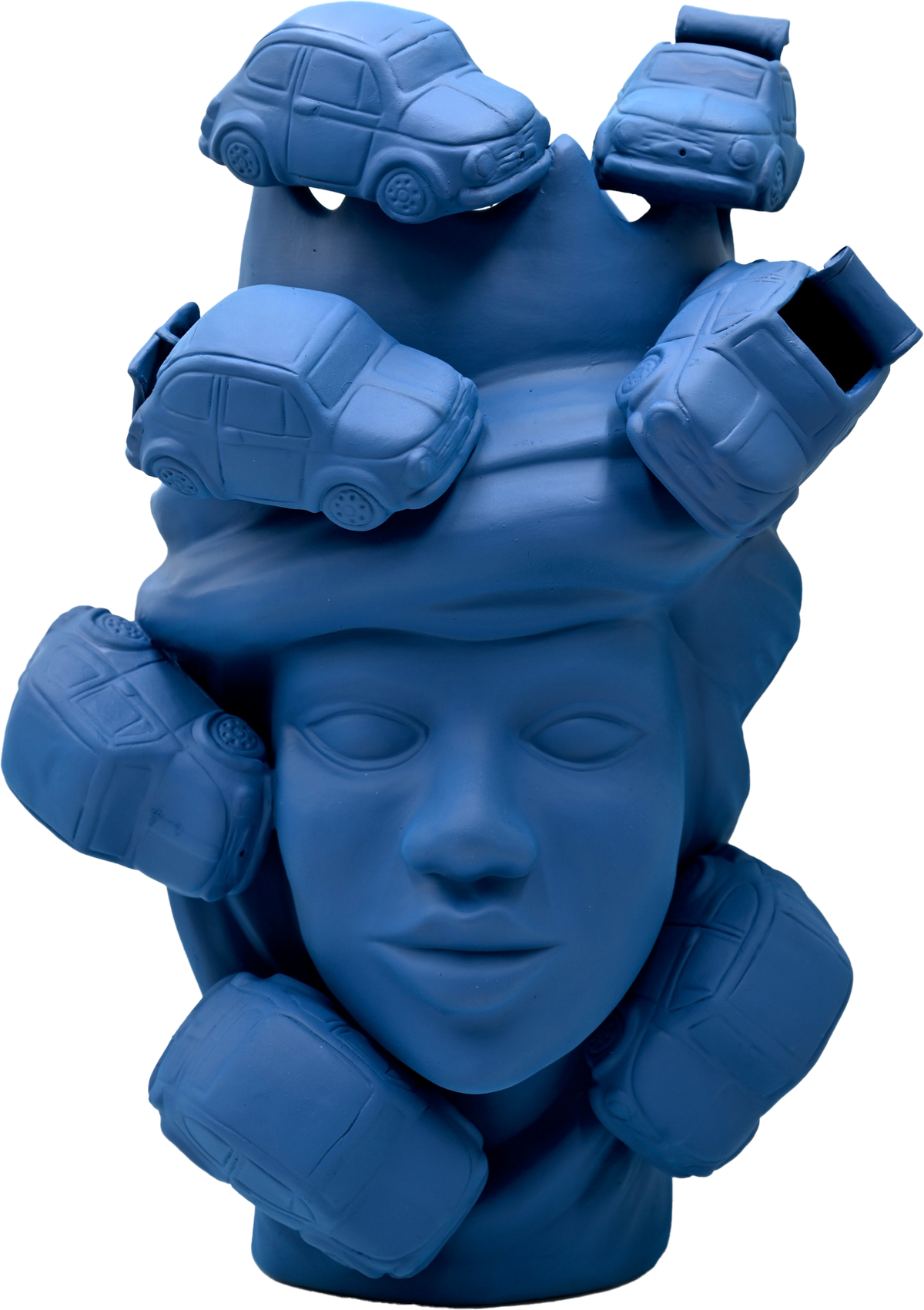 Scultura "CINQUECENTO" in Ceramica