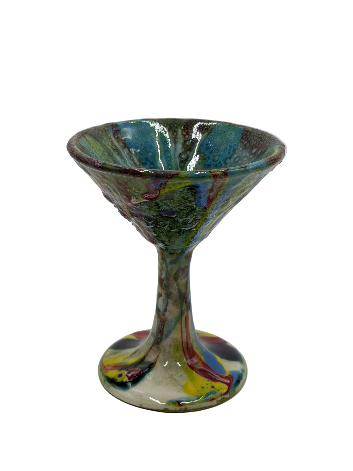 Bicchiere da Martini "CALEIDO" in Ceramica