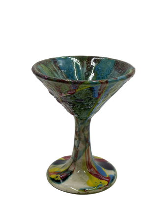Bicchiere da Martini "CALEIDO" in Ceramica