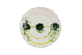 Piatto da Tavola "Sim" in Ceramica Pennellata | Ø 20cm - Verde sorriso