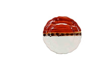 Load image into Gallery viewer, Piatto da Tavola in Ceramica Pennellata | 20cm “Ø - Cascata di lava
