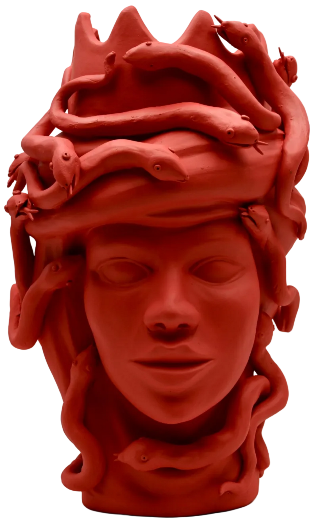Scultura "MEDUSA" in Ceramica