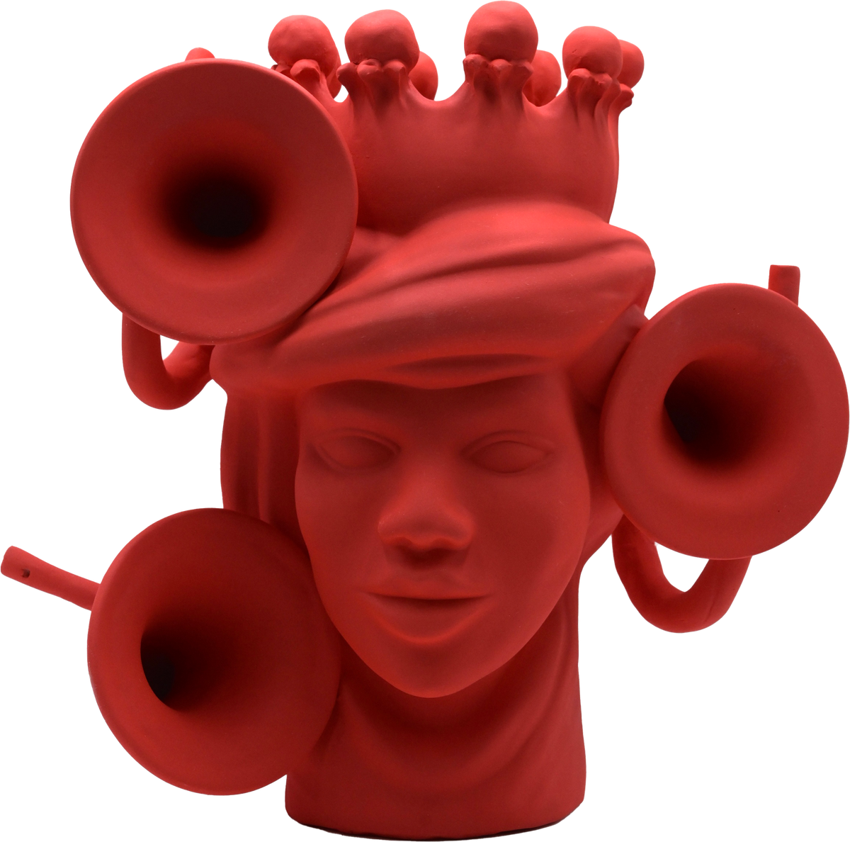 Scultura "UMPET" in Ceramica