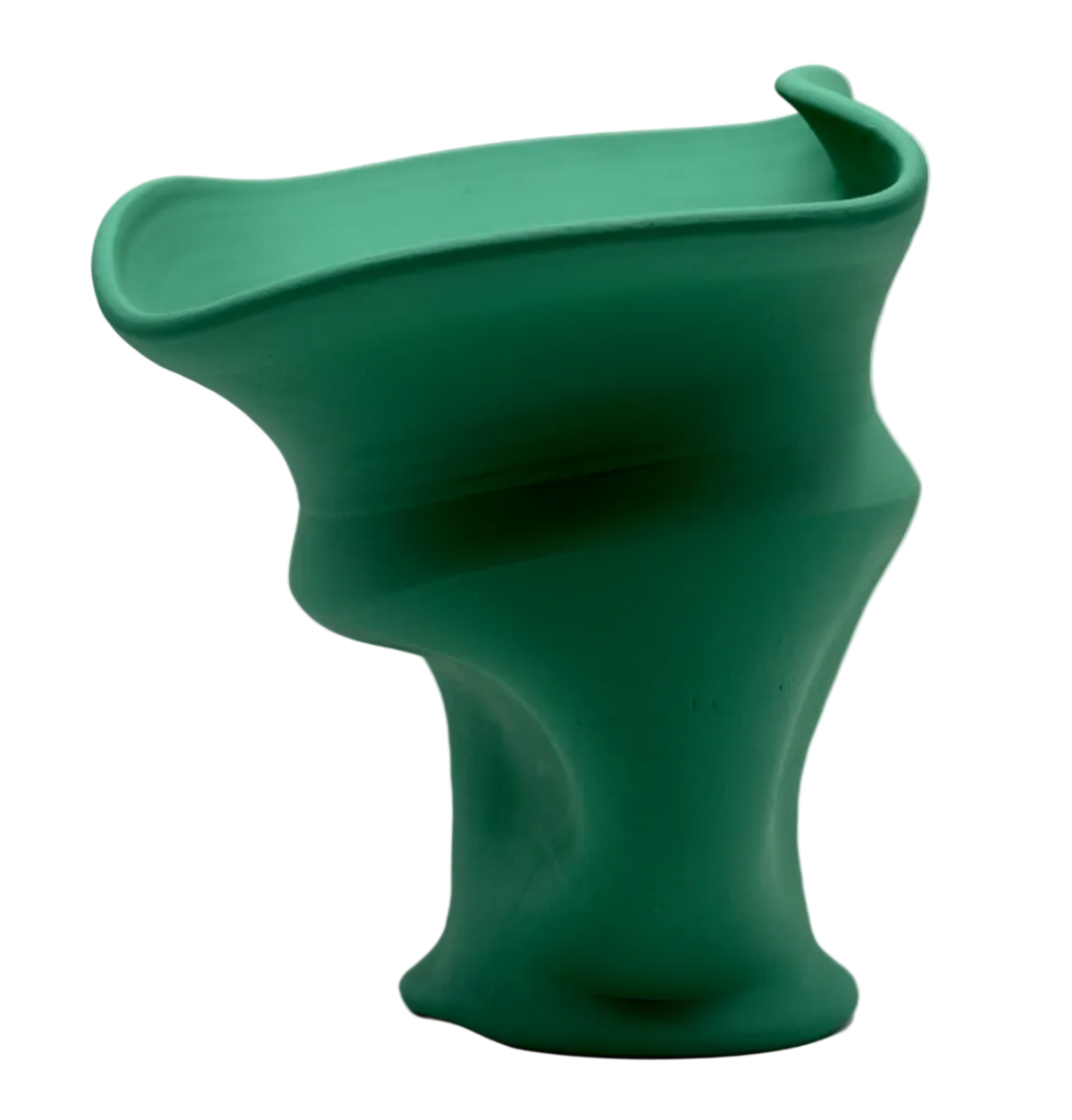 Hand-thrown Ceramic Vase | Tropical Green