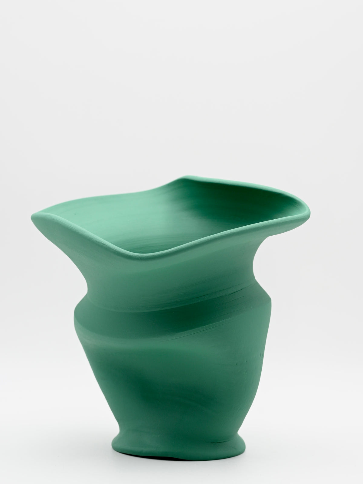 Hand-thrown Ceramic Vase | Tropical Green