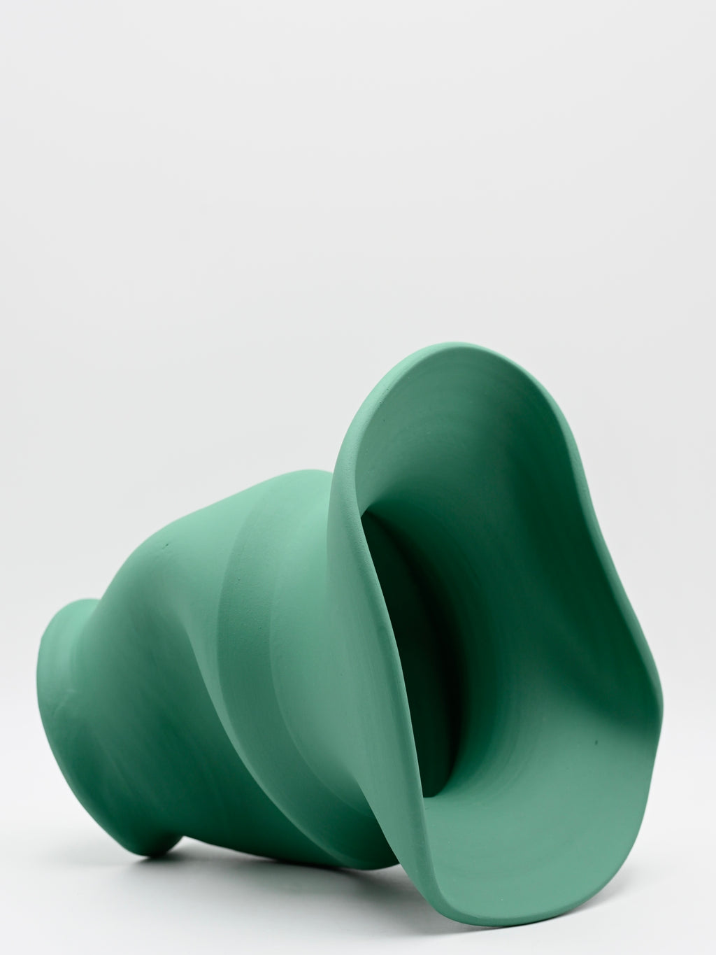 Hand-thrown Ceramic Vase | Tropical Green