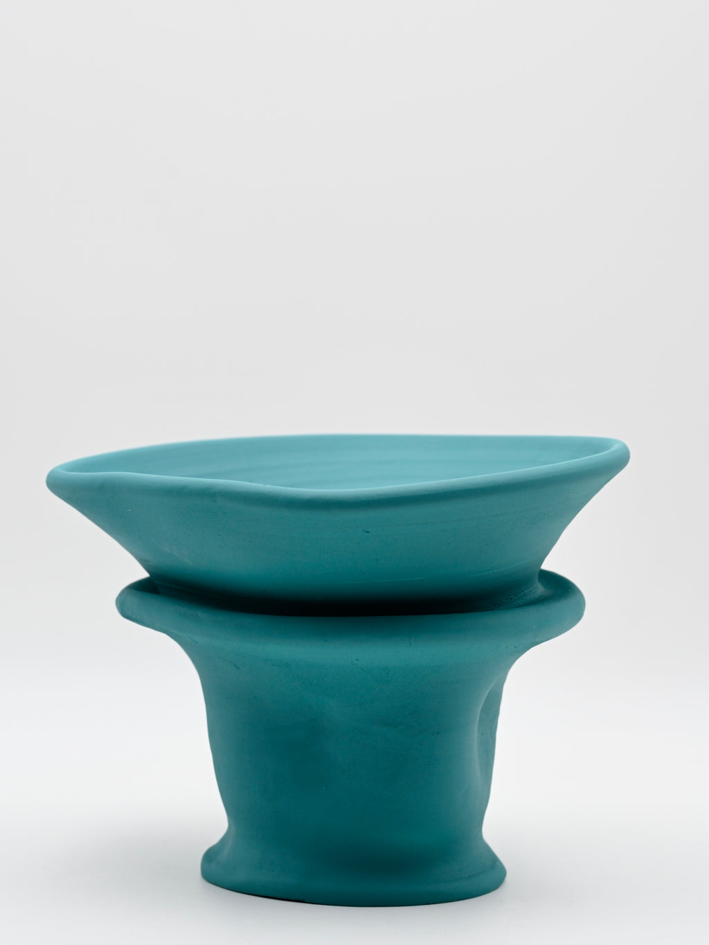 Thrown ceramic vase | Aquatic Melody
