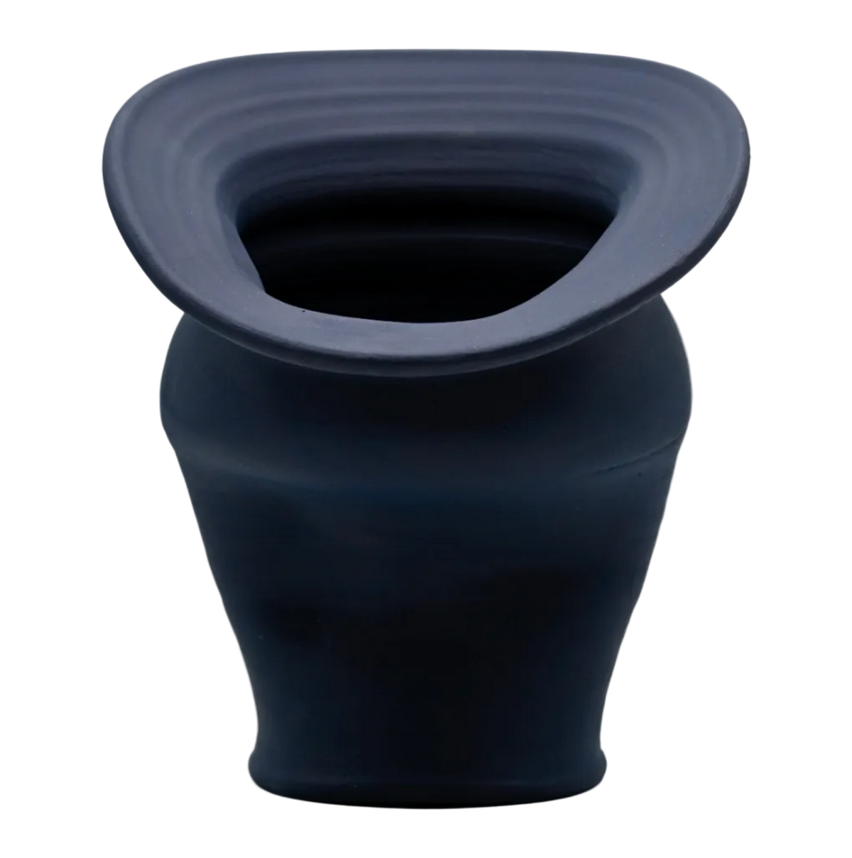 Wheel-thrown ceramic vase | Midnight Shades