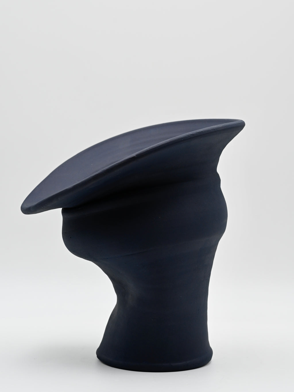 Wheel-thrown ceramic vase | Midnight Shades