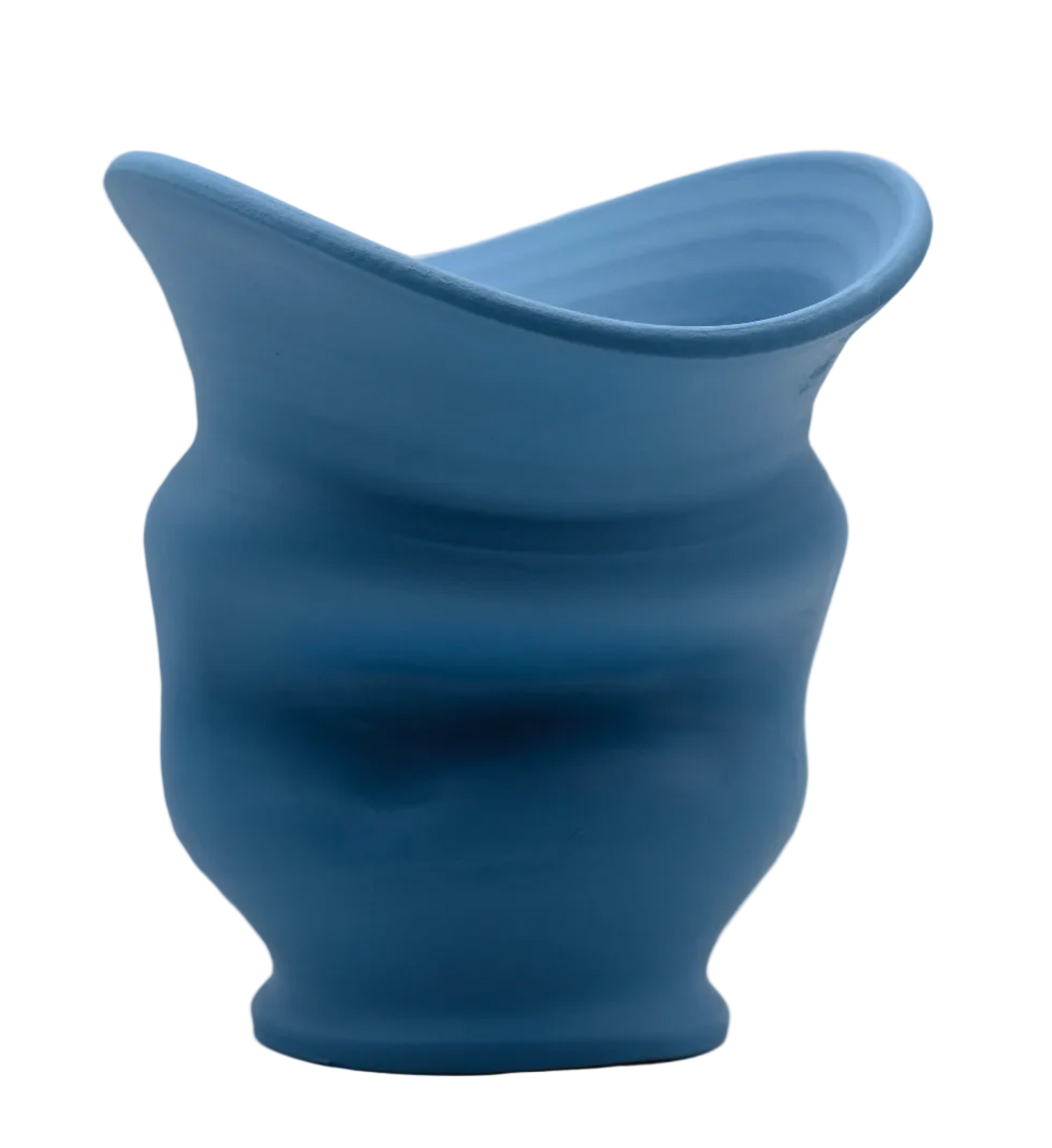 Hand-thrown ceramic vase | Riviera Blue