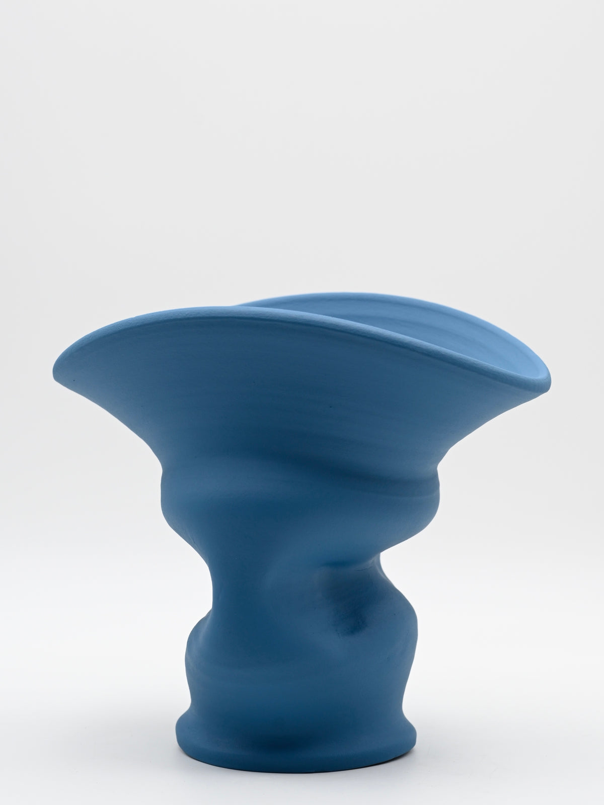 Hand-thrown ceramic vase | Riviera Blue