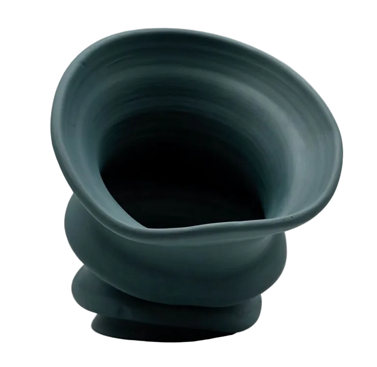 Hand-thrown ceramic vase | Juniper Berry