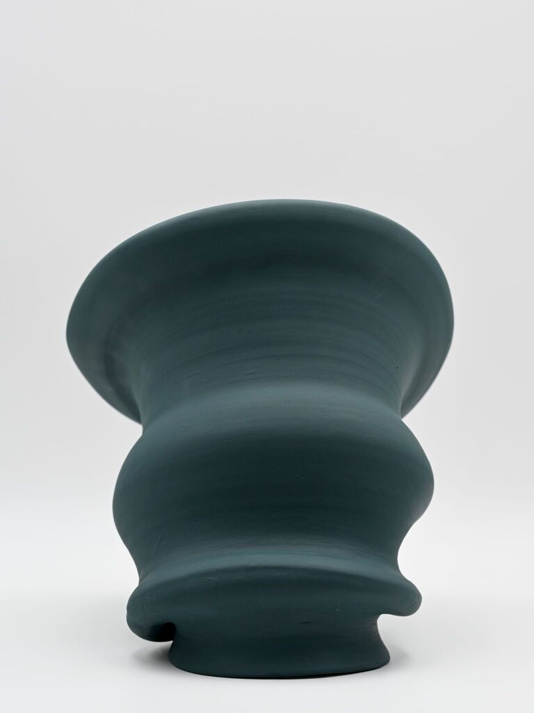 Hand-thrown ceramic vase | Juniper Berry