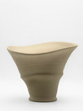 Wheel-thrown ceramic vase | Sesame seeds