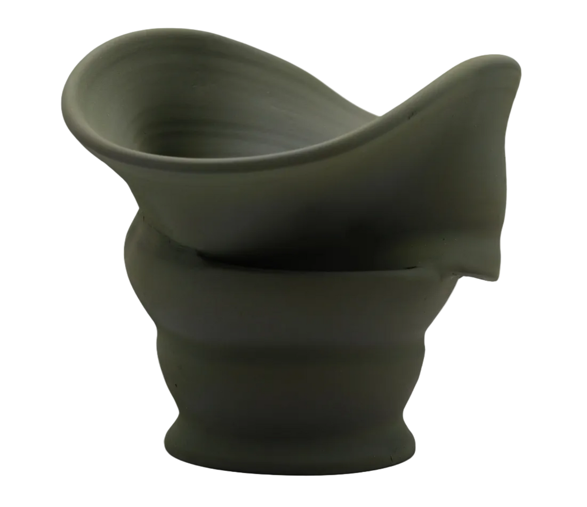 Thrown ceramic pot | Basil
