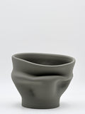 Wheel-thrown ceramic vase | Grey