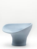 Wheel-thrown ceramic vase | Ice Blue