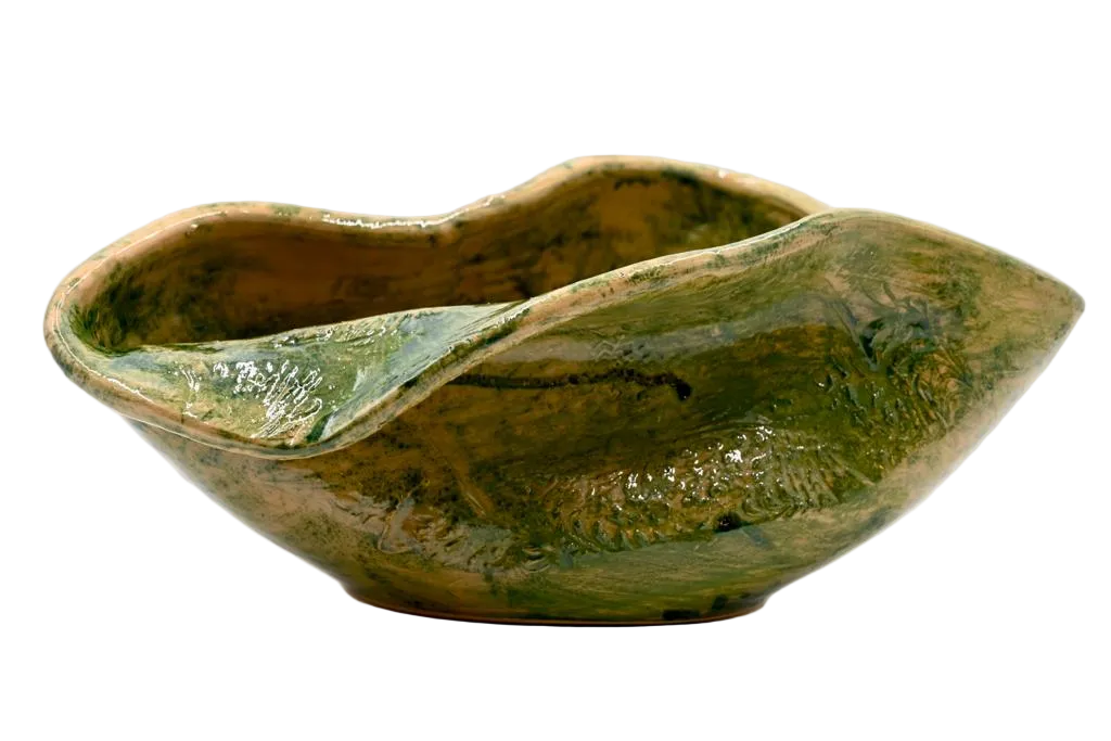 Wheel-thrown ceramic pot | Conca Verde