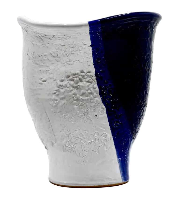 Wheel-thrown ceramic vase | Blubian Fiore