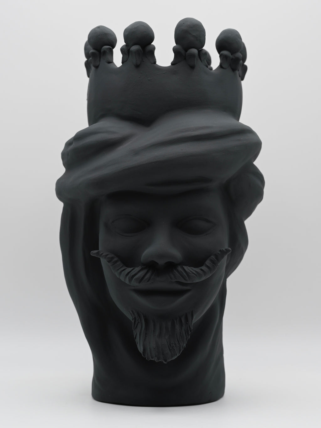 Scultura "BLACK" in Ceramica