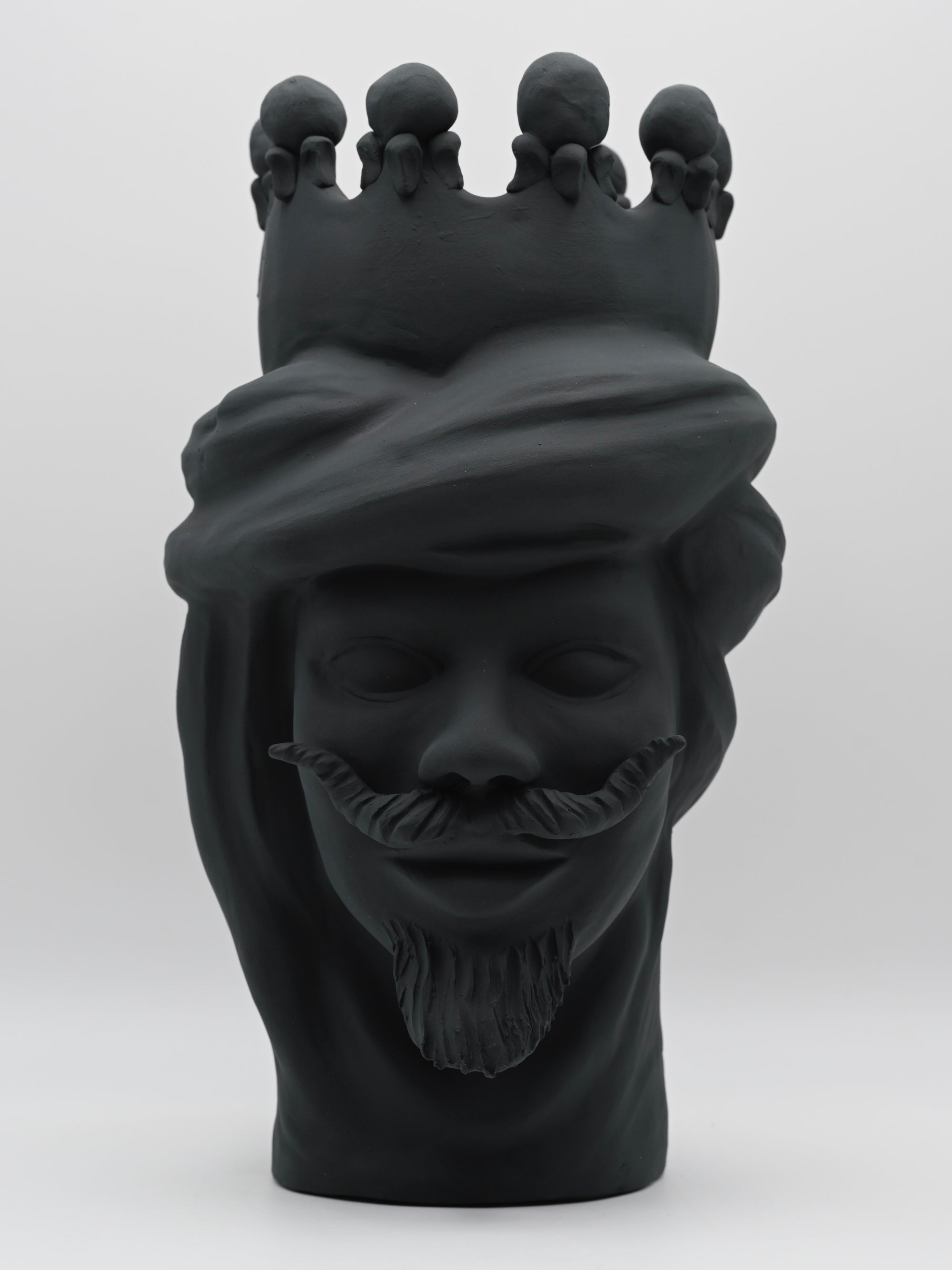 Scultura "BLACK" in Ceramica
