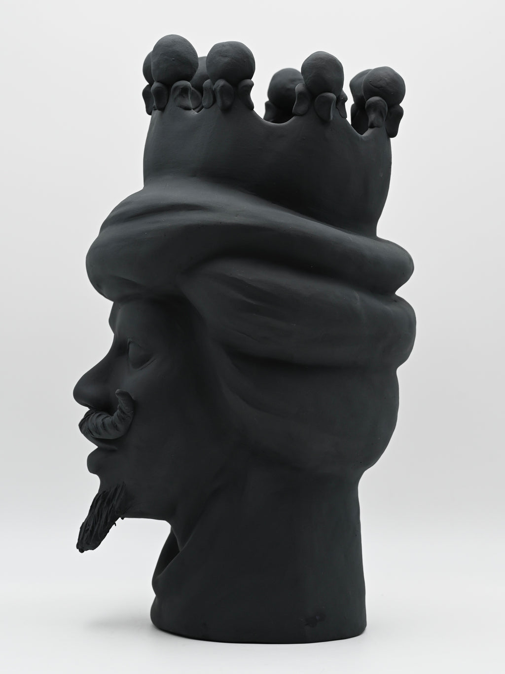 Scultura "BLACK" in Ceramica