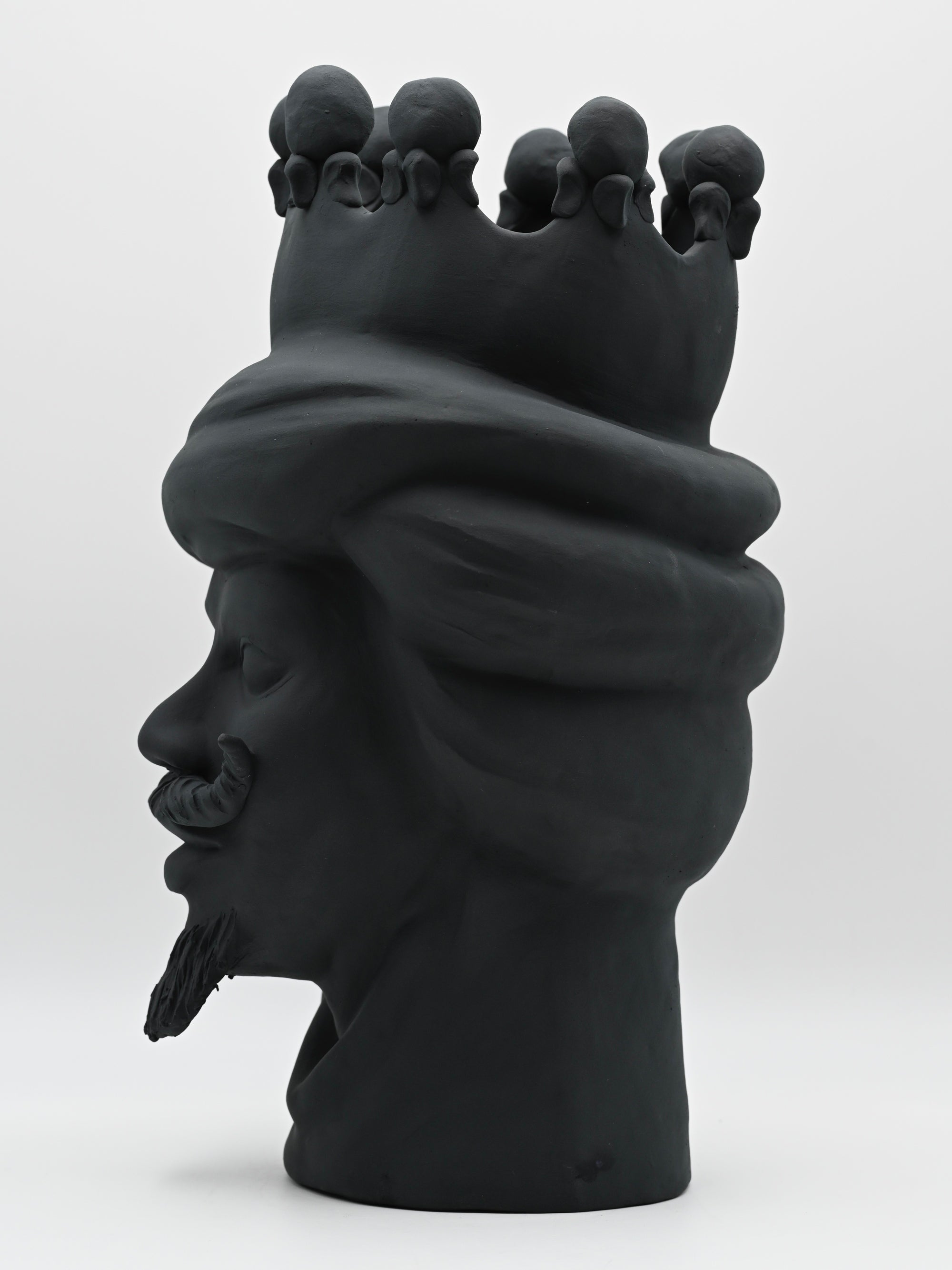 Scultura "BLACK" in Ceramica