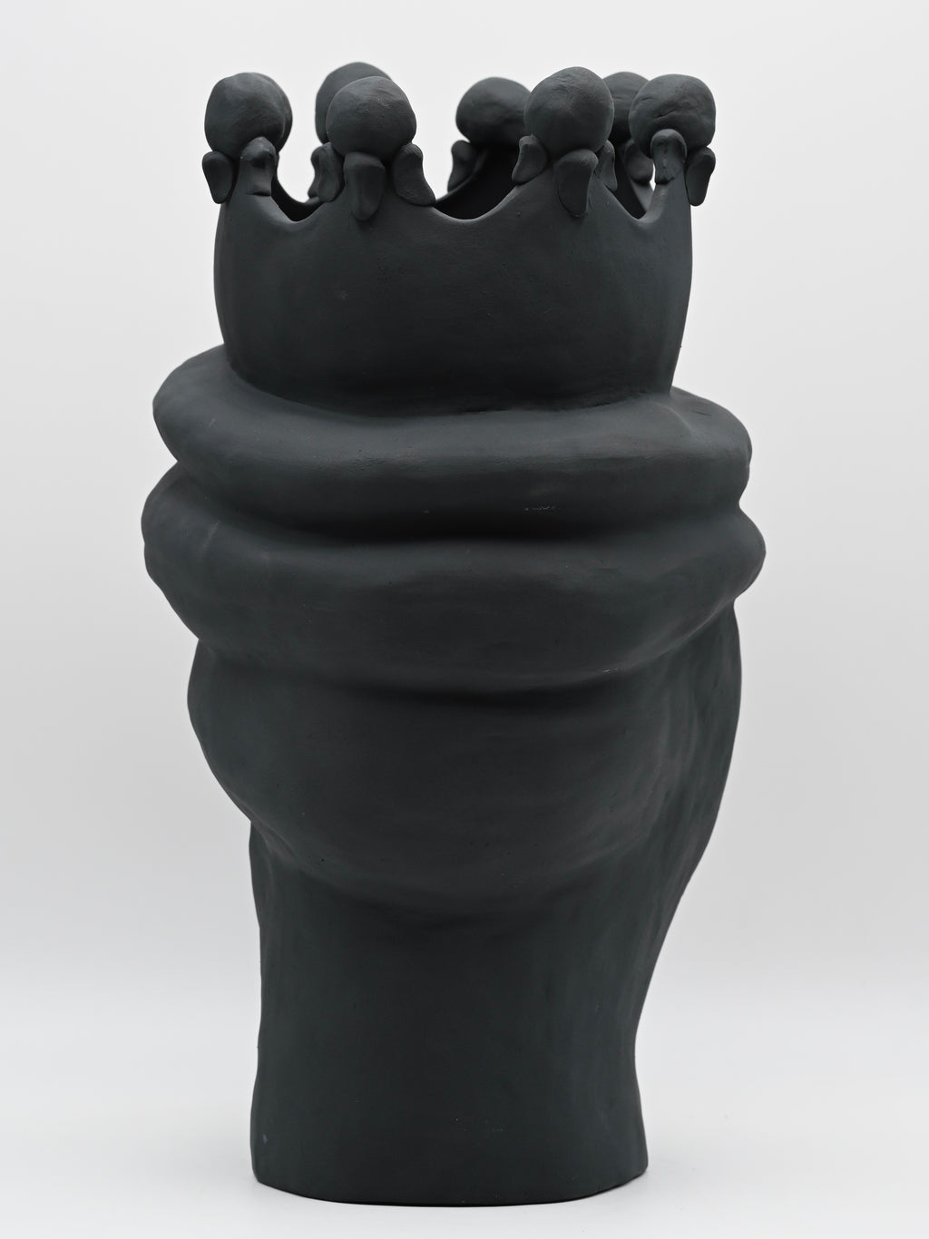 Scultura "BLACK" in Ceramica