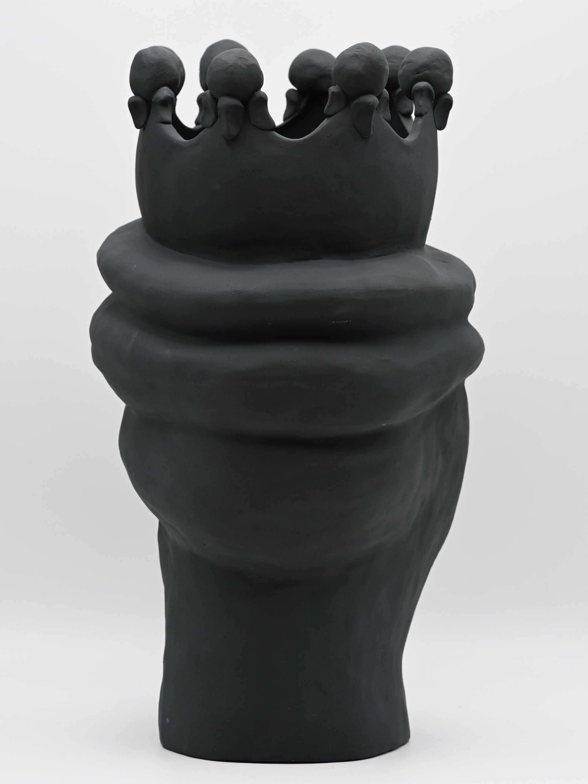 Scultura "BLACK" in Ceramica