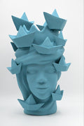Scultura "BOAT" in Ceramica