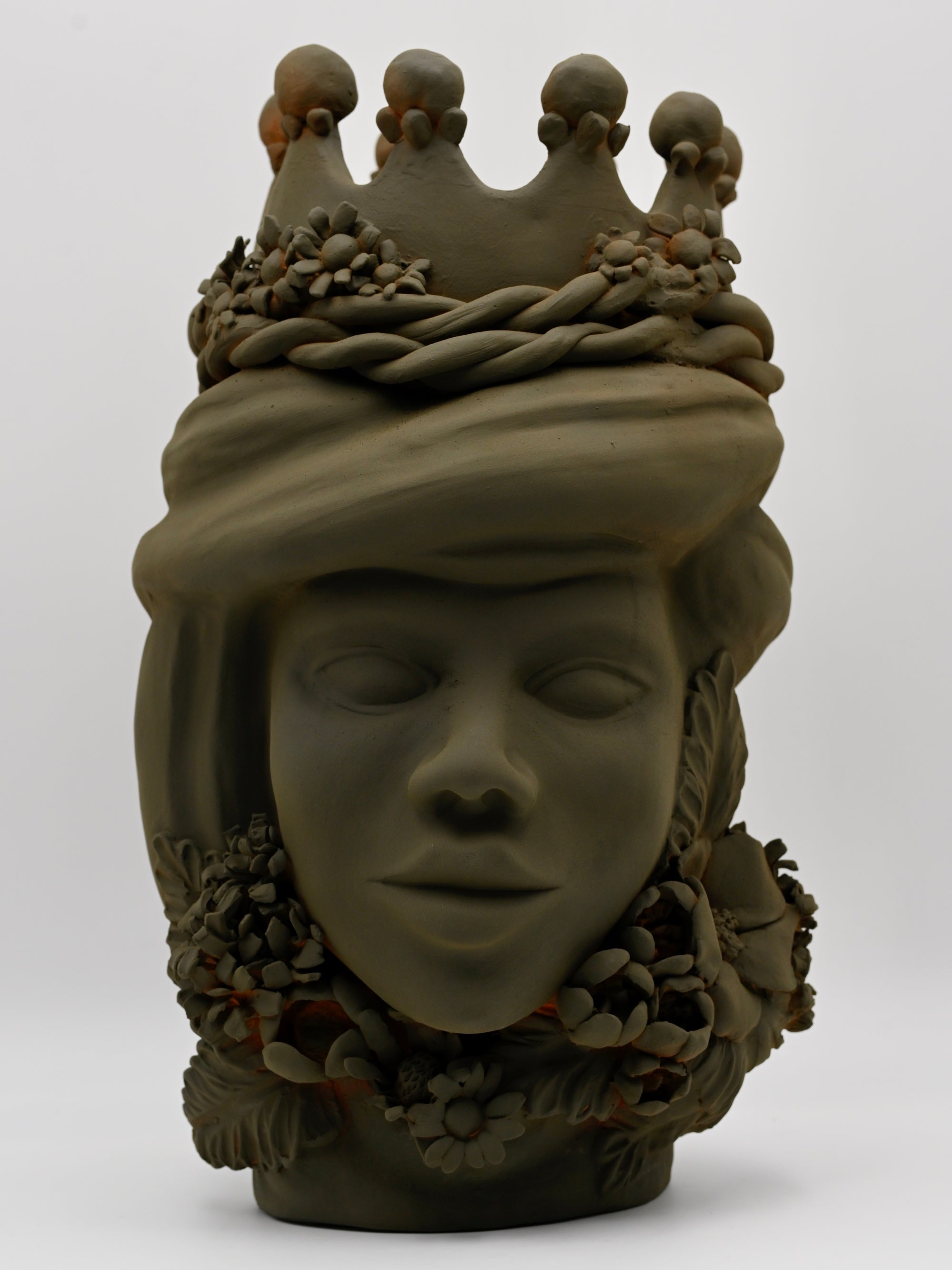Scultura "BROW" in Ceramica