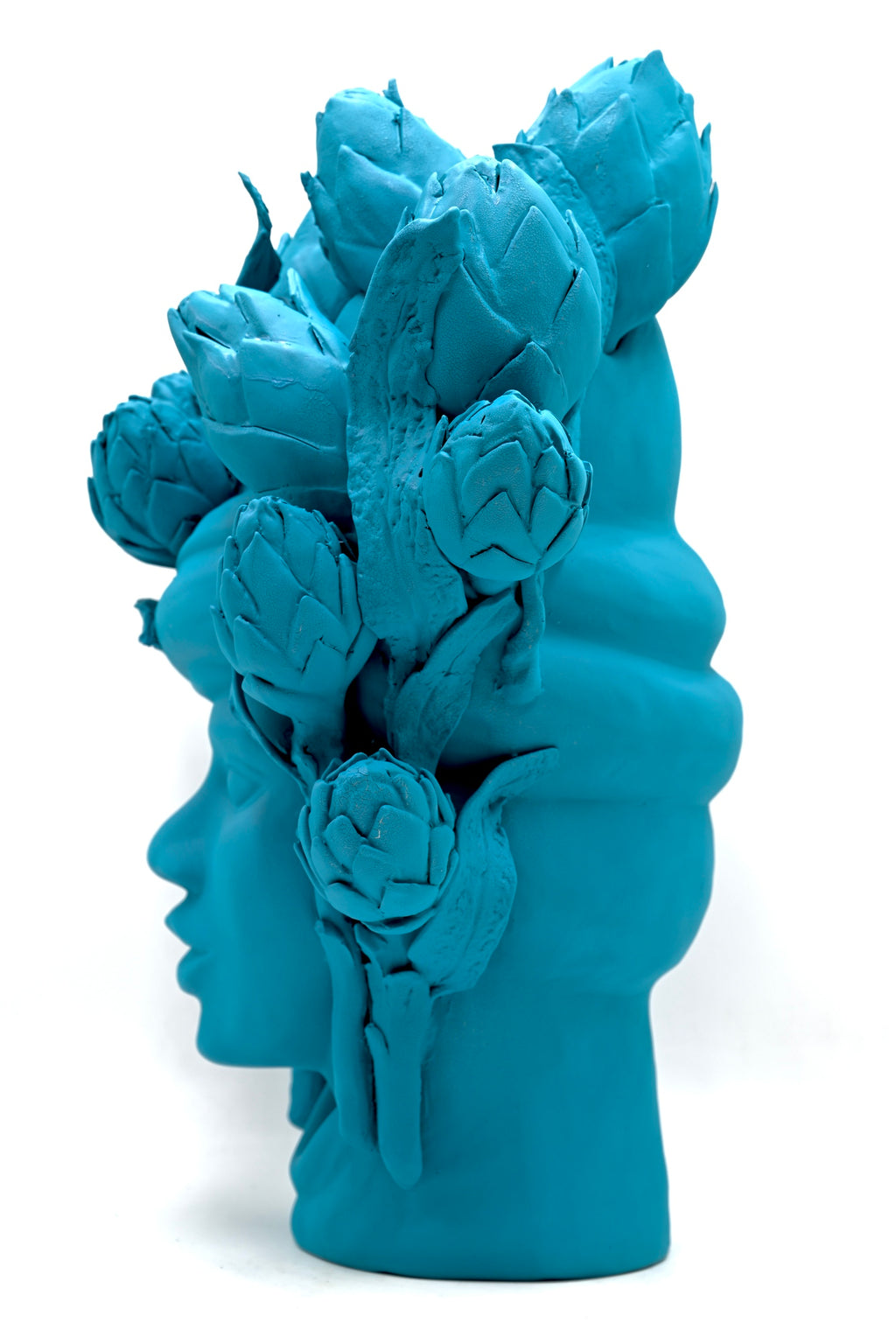 Scultura "CACIUOFFOLO" in Ceramica