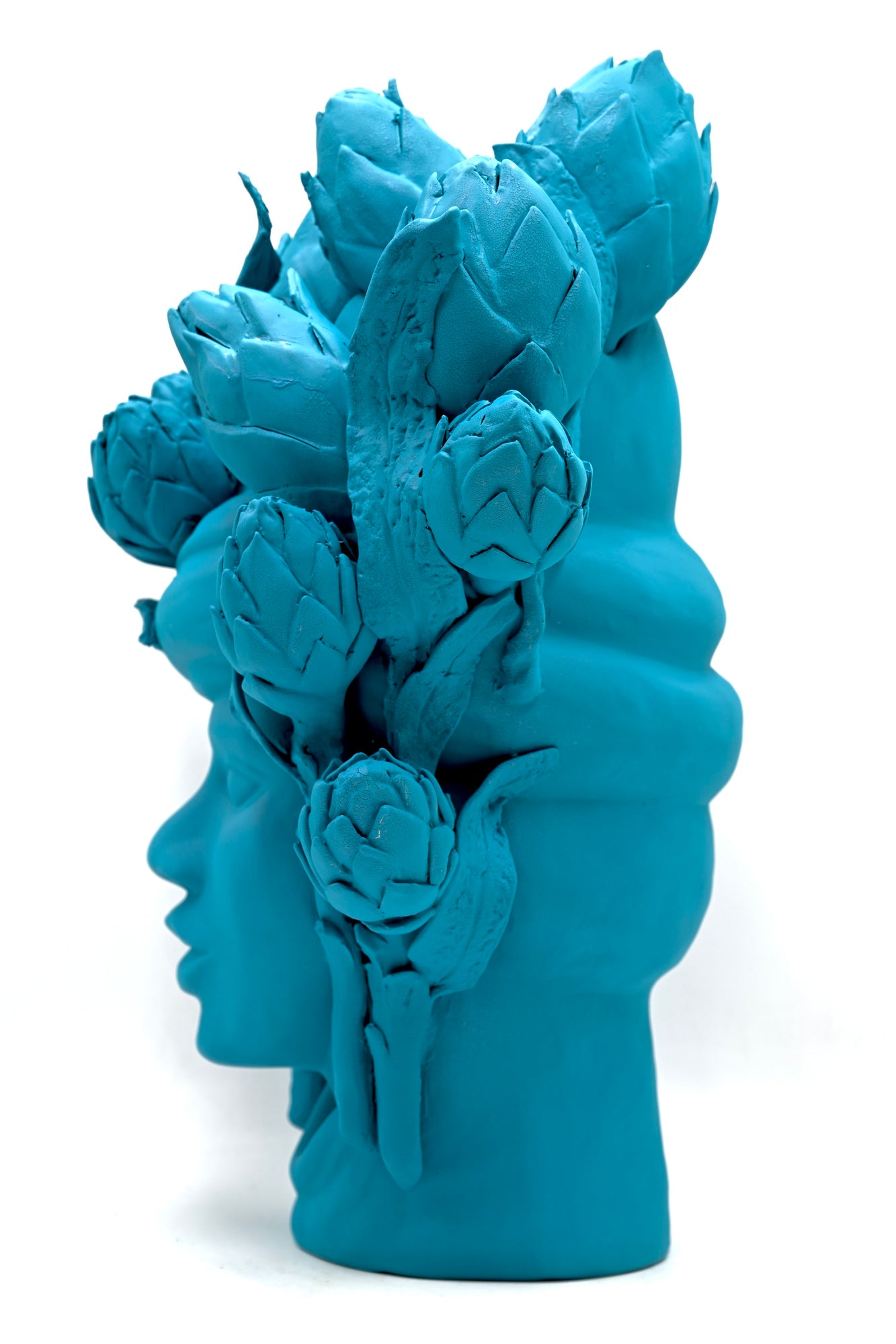 Scultura "CACIUOFFOLO" in Ceramica