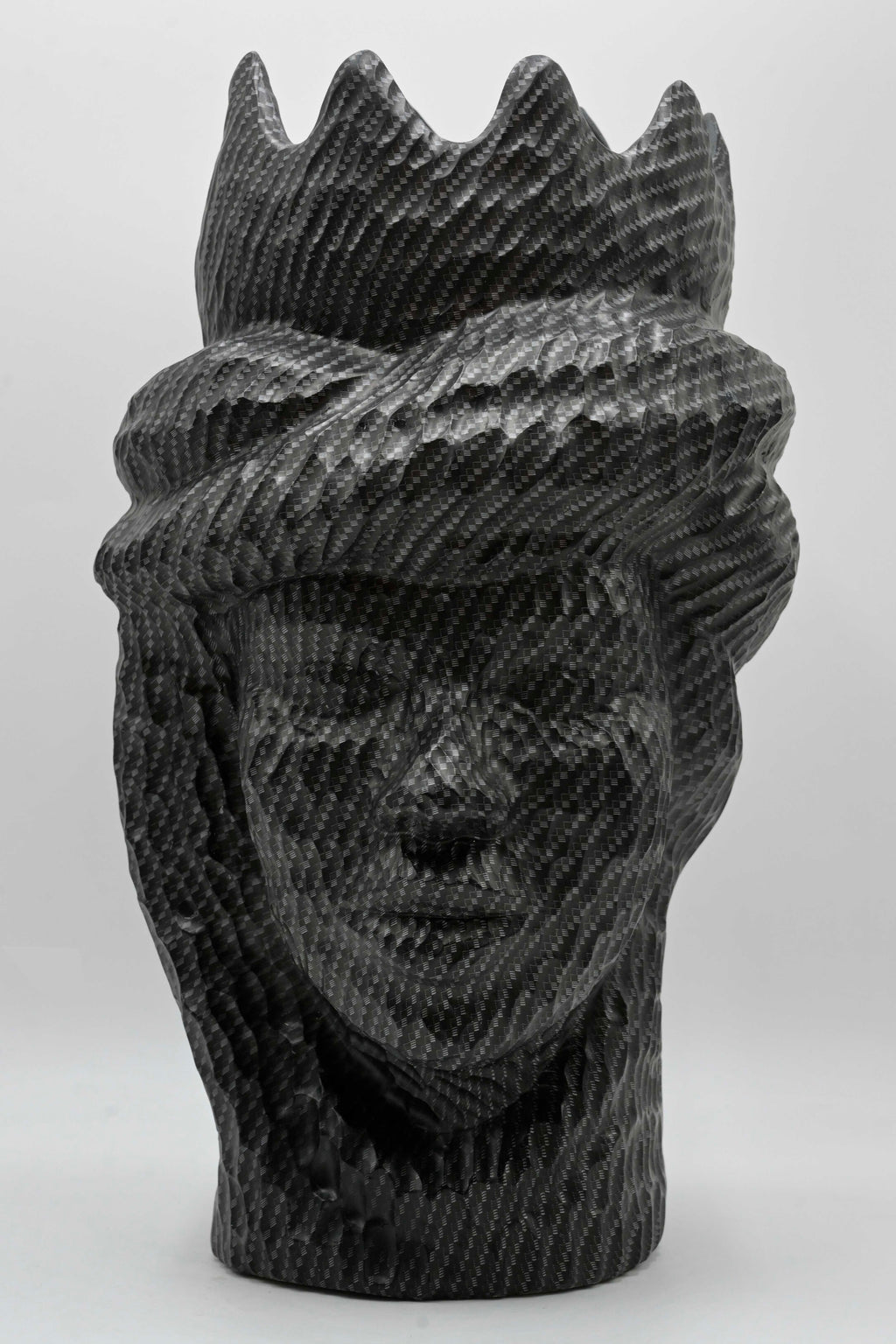 Scultura "CARBON" in Ceramica