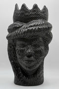 Scultura "CARBON" in Ceramica
