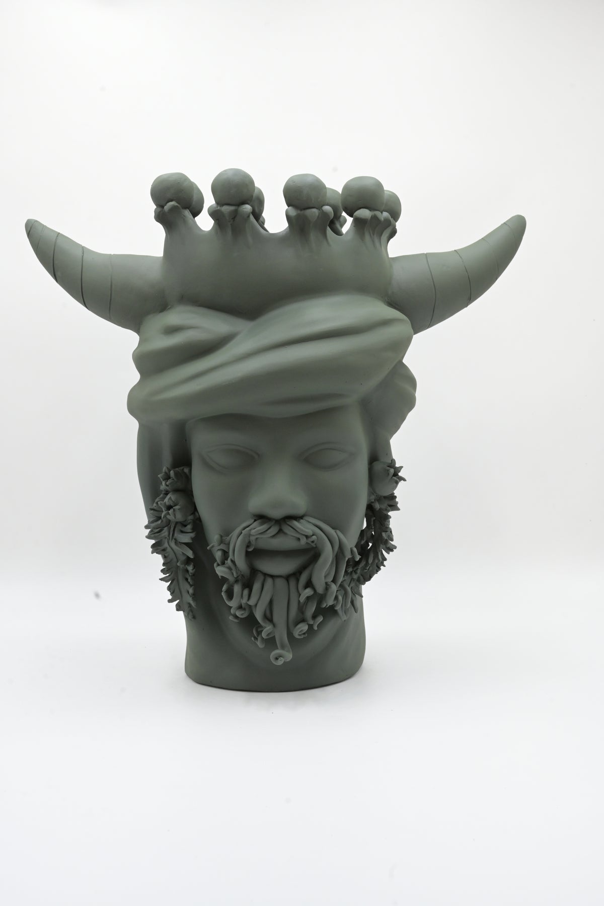 Scultura "CORN" in Ceramica