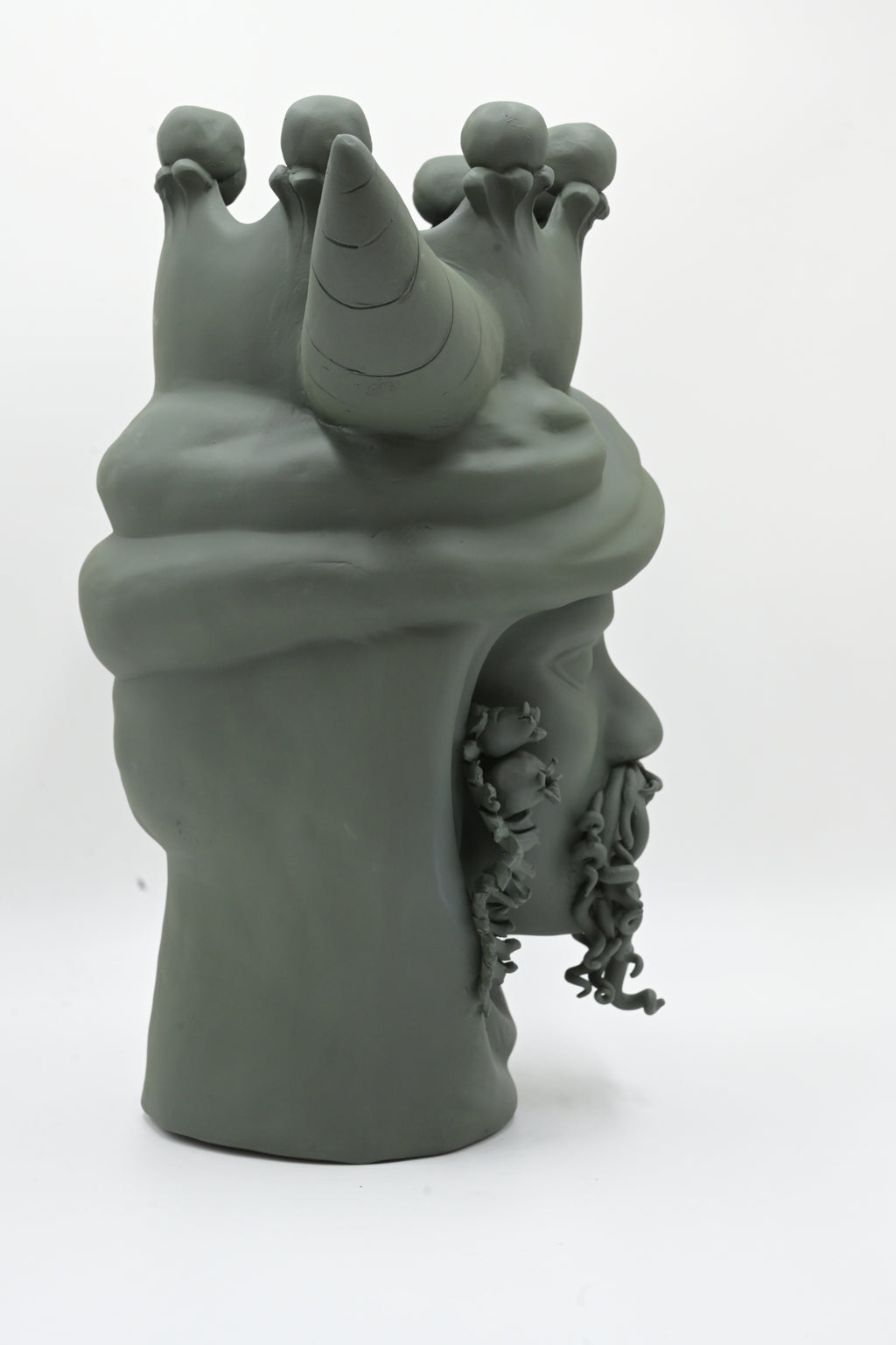 Scultura "CORN" in Ceramica