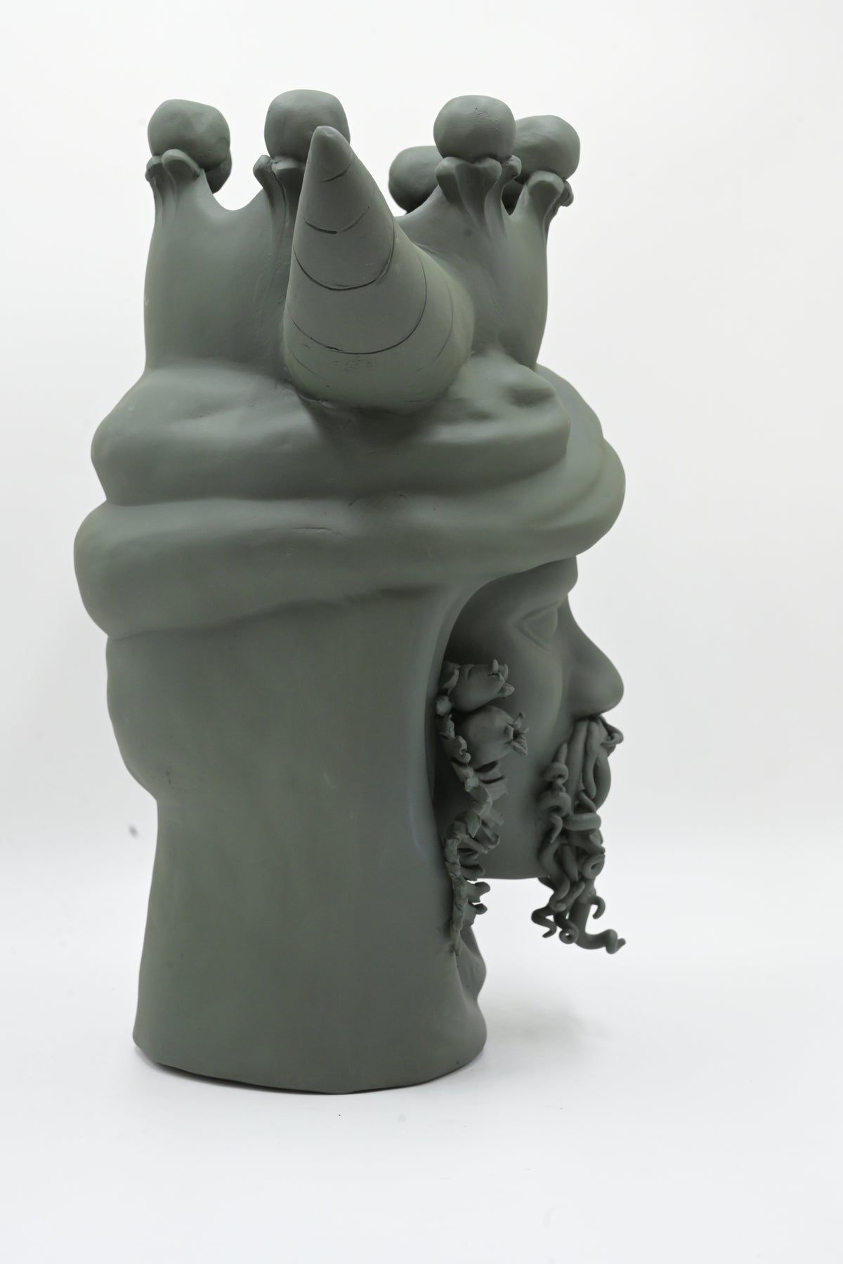 Scultura "CORN" in Ceramica
