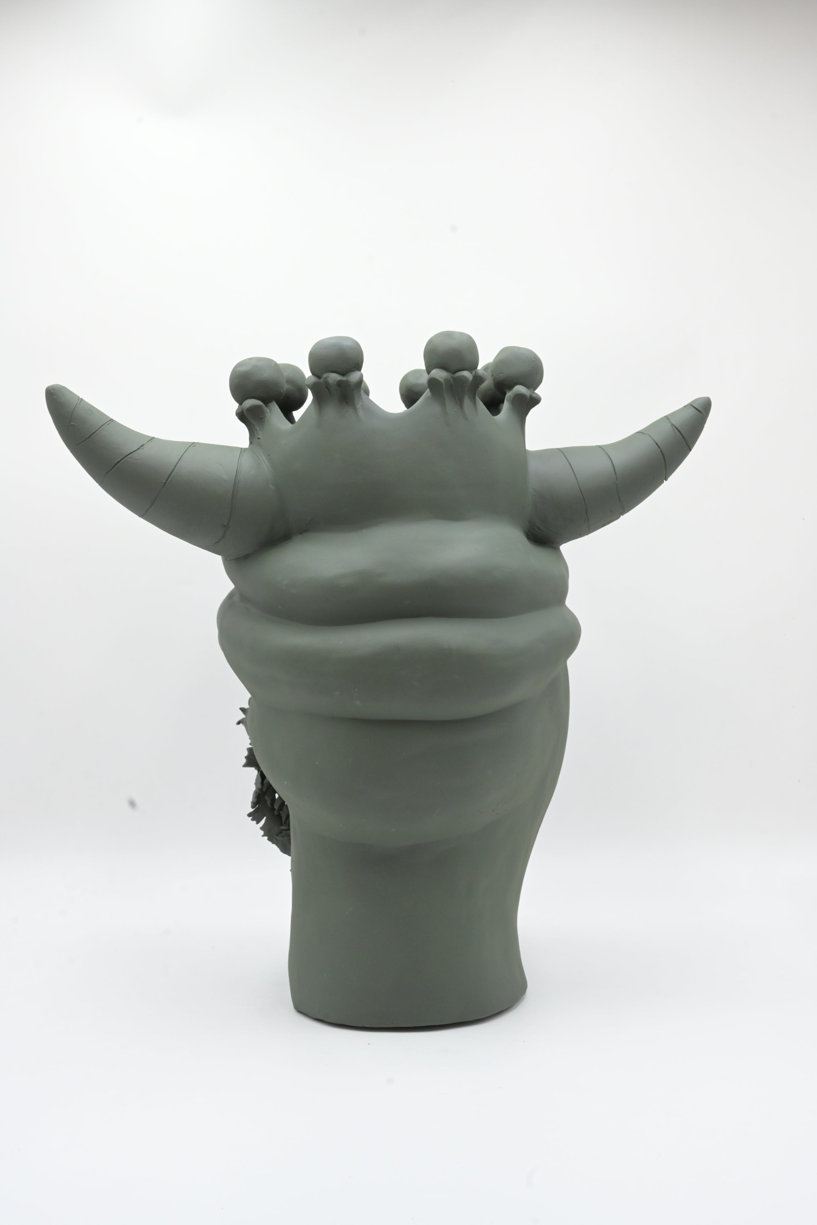 Scultura "CORN" in Ceramica