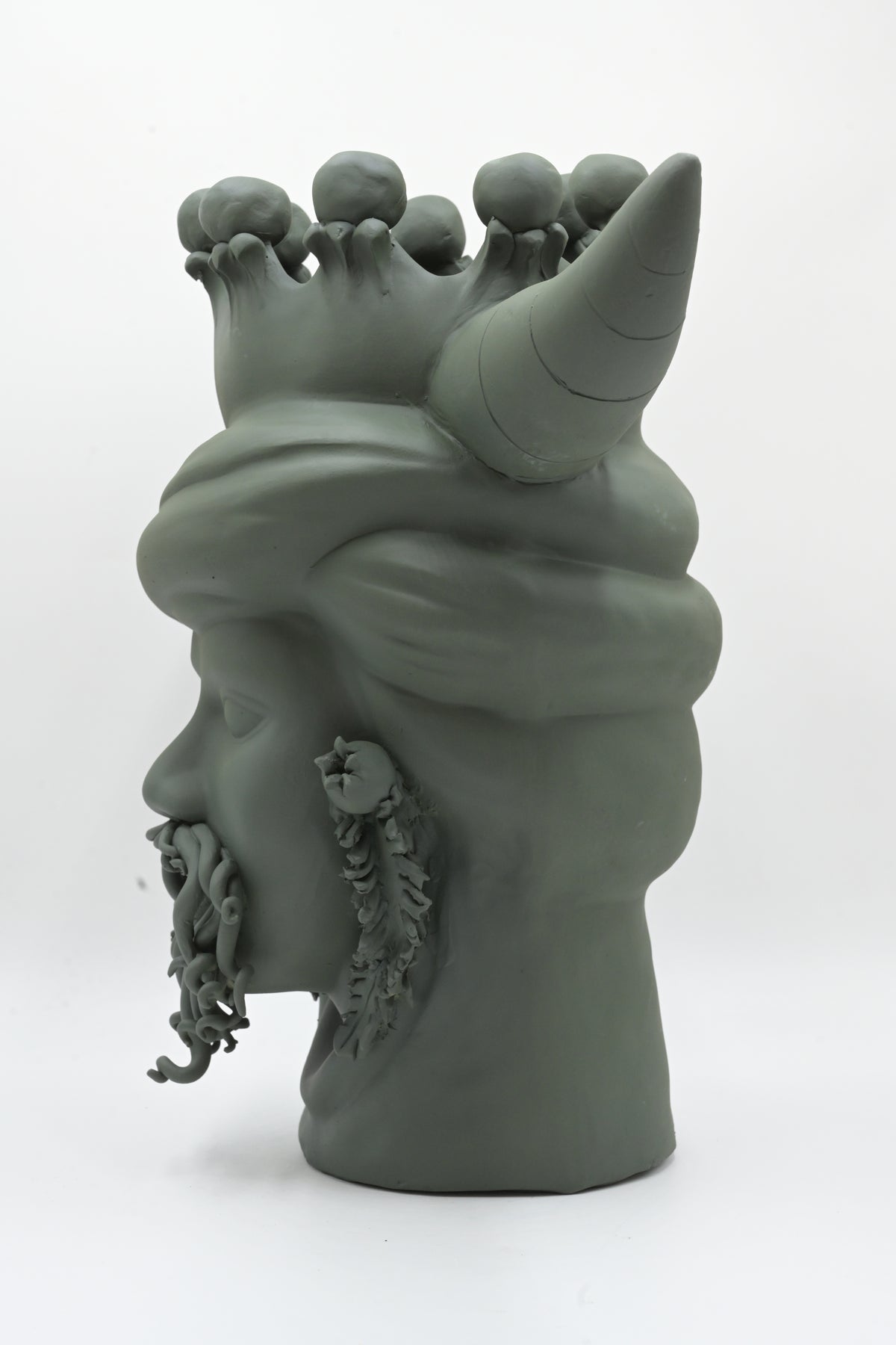 Scultura "CORN" in Ceramica