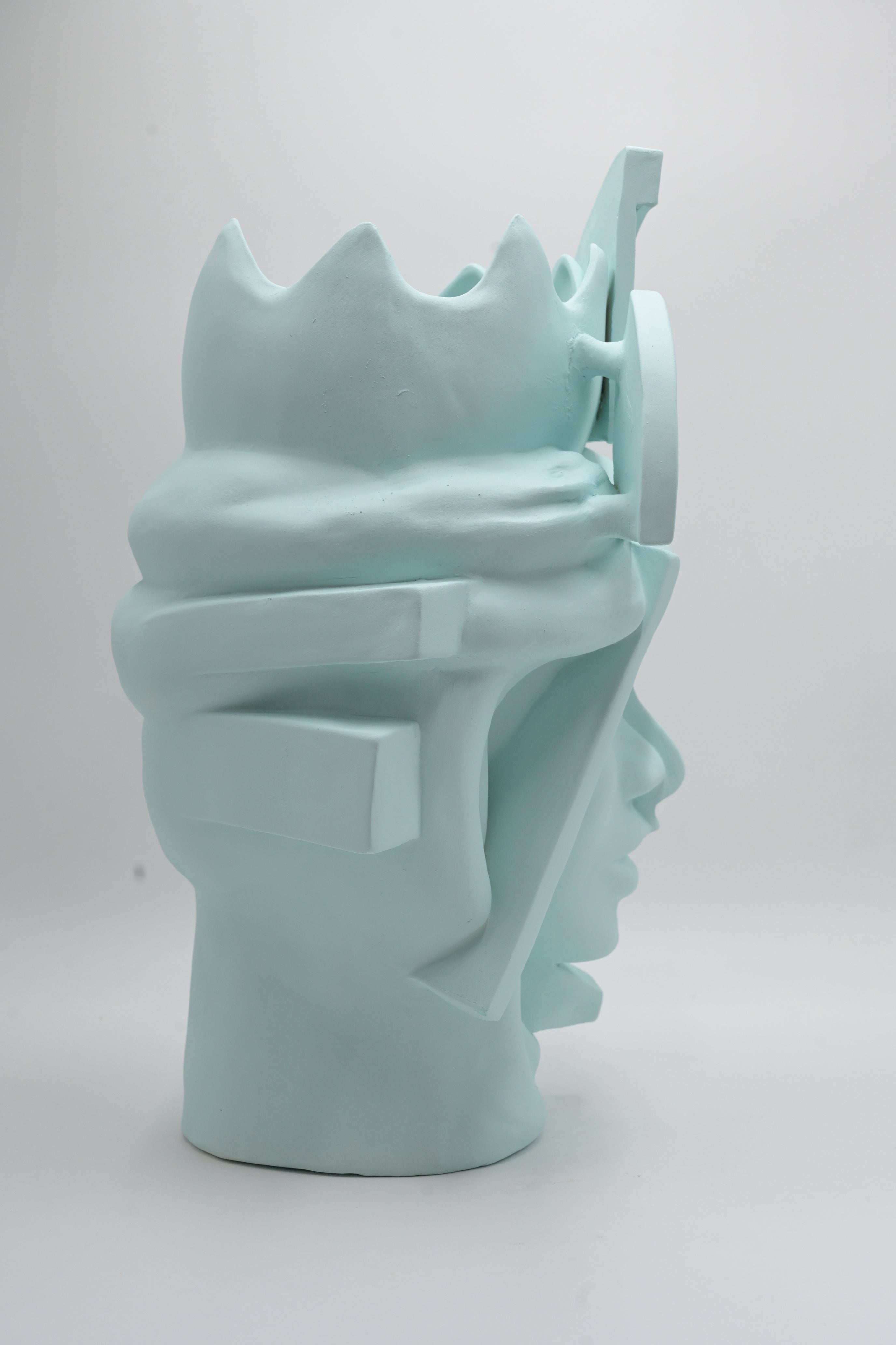 Scultura "FUTURISMO" in Ceramica