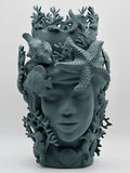 Scultura "DOUBLE" in Ceramica