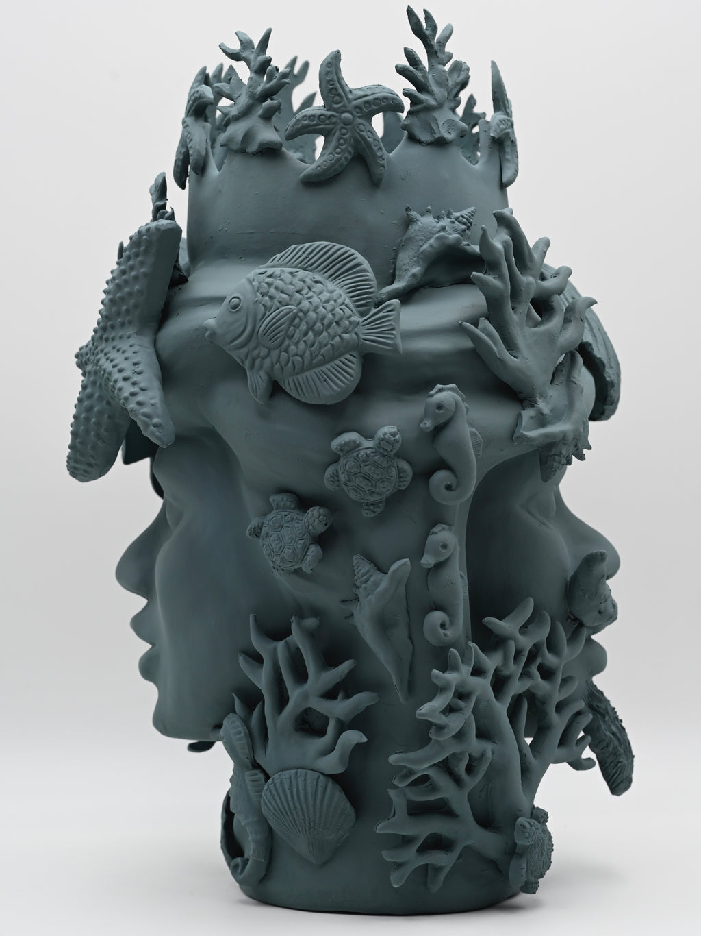 Scultura "DOUBLE" in Ceramica
